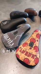 BMX Cycle Center Enemy Components Pivotal Bicycle Saddle SLICE (pizza) design