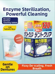 Sangmo | No-Hand Cleaning Tabs Denture Cleaner