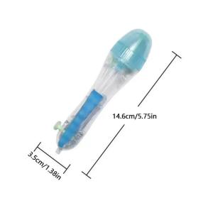 (Ce14)Perler Bead Pen DIY Tools Children Puzzles Automatic Press Upgraded Bead Tool Bead Art Crafting Children Puzzles Accessory