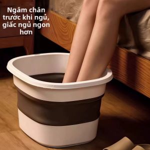 Bồn Ngâm Chân Gập Đỡ Di Động