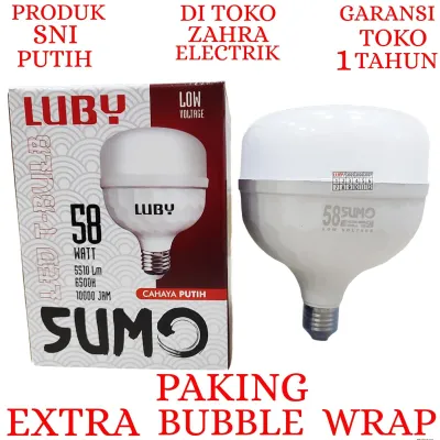 BOHLAM LED / LAMPU LED GARANSI 1 TAHUN LUBY SUMO