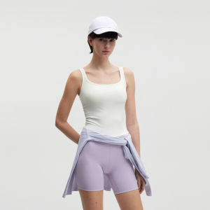 Bananain | Cool Material Square Neckline Bra Padded Tank Top
