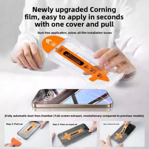  17Promax Tempered Glass Screen Protector Privacy Mode Dust-Free Warehouse No Hole XS Anti-Blue Light Mobile Phone Film