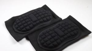 1Pair Protective Honeycomb Knee Pads Thick Sponge Anti-slip Collision Avoidance Knee Sleeve for SportsWorkWarmthDaily Use