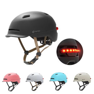 Urban Electric Scooter Helmet Road Cycling Helmets with Tail Light Led Road EBike Helmet for Men Women Bicycle Accessories