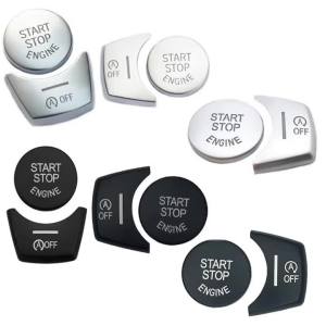 Car Engine Start Stop Button Cover Switch Handbrake Brake P Button Switch Cover Fit For BMW 5 6 7 GT5 X3 X4 X5 X6 Accessories