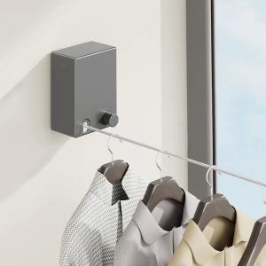 Invisible Non-drilling Extensible Clothesline