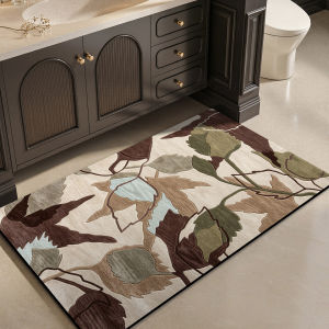 MIMARIJI | Vintage Easy-Clean Non-Slip Bathroom Mat