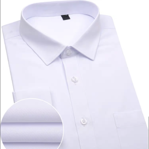 2024 New Arrival Men Shirt Office Non-Ironing Anti-Wrinkle Twill Quick-Drying Shirt Mens High-End Work Clothes Work Clothes