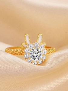 Adjustable Dragon Ring for Women Zodiac Sign Year of the Dragon Fashionable Jewelry Symbolism of Good Luck And Fortune