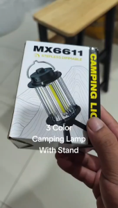 Camping Light Portable Lantern LED Flashlight Handheld LED Light 3 Color Light Source Outdoor Waterproof Rechargeable Lamp for Camping Birthday Party