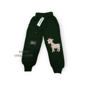 Joger Anak Variasi Motip KAMBING Lucu Usia 1-8 Tahun Laki-laki/Perempuan  Bahan Fleece Premium Berkulitas