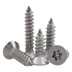 POWER&STRONG | Anti-theft 304 Stainless Steel Flat Head Cross Slot Self-tapping Screw