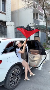 Ô Gấp Ngược Chuyên Dụng Dành Cho Xe Ô Tô Thiết Kế Thông Minh Kiểu Dáng Chữ C Tiện Lợi