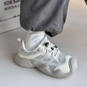 Womens Sporty Outdoor Climbing Shoes Thick Bottom Mesh Upper Casual Fashion Spring New Style Tangjiu Brand round Toe Shoes