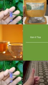 KEN-V Herbal Digestive Relief Tea - Organic Single Serve Sachet