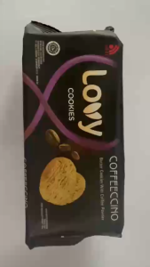 Bánh quy cookies Lovy Coffeeccino 80g/túi nhập khẩu Indonesia