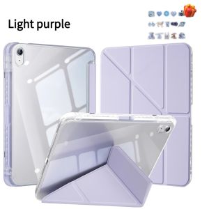HANSONG | For iPad A16 11th 12th Generation Case for iPad 10th Generation Case Air 4 5 11 13 M2 M3 Pro 11 Pro 12.9 Case with Pencil Holder