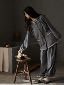 Winter Warm Loose Sleepwear Set For Women