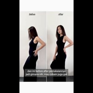 Tourmaline Full Body Shaper / Korset Seluruh Badan / Pembentuk Badan / Pakaian Pelangsing