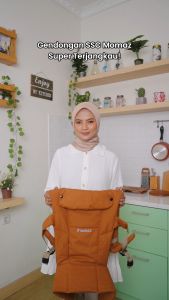 Momaz Gendongan Bayi SSC M Shape 3in1: Gendongan Bayi Newborn & Ergonomis