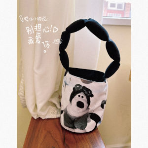 Túi Xách Nữ Hình Thùng Họa Tiết Sơn Dầu Cổ Điển Túi Xách Đi Làm Nhỏ Ins Túi Xách Đi Làm Túi Đựng Cơm Trưa Cho Thanh Thiếu Niên Nghệ Thuật