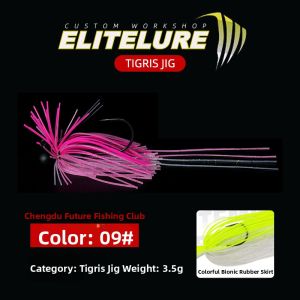 ELITELURE | Tigris Jig Style Anti-Hanging Bottom Lure Lead-Head Jig