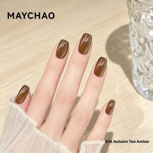 Maychao | Whitening & Glittery Cat Eye Nail Gel For Beauty Salons