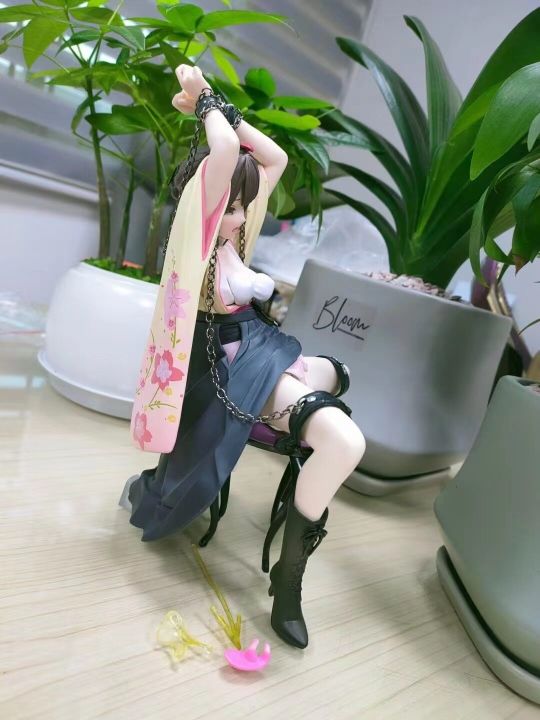 Toystoreshop 20CM Native Magic Bullets Anime Girl Figure Amamitsuki AdeSugata VI 1/6 PVC Action Figure Collection model toys doll gifts