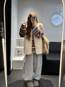 XUECAIQI | Cozy Loose Woolen Mix-and-Match Winter Set
