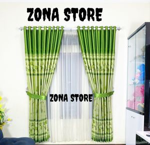 gorden pintu kamar / gorden blackout Motip / gorden jendela ruang tamu keluaran terbaru
