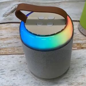 Mini Bluetooth Videoke Bucket Karaoke KTV Speaker w/ 2 Microphones (White or Black)