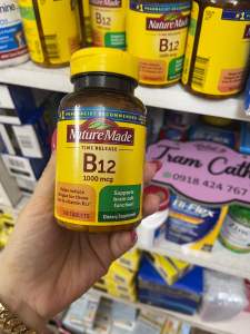 vitamin b12 nature made 160 viên hàng mỹ
