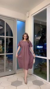 COD Dress Bonita Crinkle Airflow Premium Rempel Susun Busui Tali Belakang Devino Style