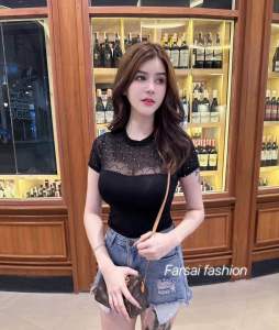 bodysuit. บอดี้สูทซีทรู ตาข่ายแขนสั้น/แขนยาว สวยปังตาแตกมากแม่