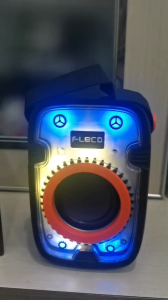 Wireless Speaker Bluetooth Portable FLECO F-822 LED RGB MODE BASS