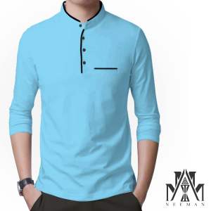 TERLARIS KAOS KERAH PRIA SHANGHAI LENGAN PANJANG SAKU