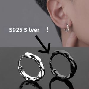 CHUNXIU | Möbius Loop 925 Silver Earrings