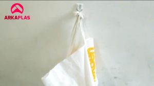 ARKAPLAS 1 Pack Gantungan Baju Tempel Hook Multifungsi (6pcs)