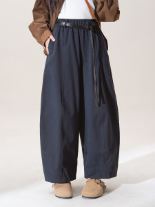 SHANGWEILUO | Áo Sweater Vintage Sọc Dây Lỏng Lẻo Mùa Xuân Mới