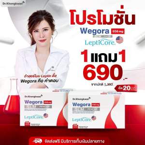 วีโกร่า Wegora WegoSlim HappyDiet ปากกาแบบแคปซูล drkhongkwan อาหารเสริมหมอของขวัญ