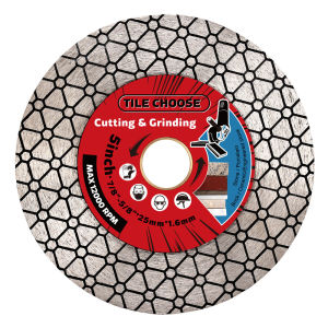 Casaverde 125mm Diamond Cutting Disc Ceramic Tile Porcelain Marble Circular Saw Blade For Ceramic Porcelain Cutting & Grinding