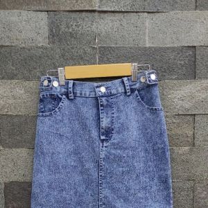 THEANA JEANS SKIRT ROK JEANS SPAN STRETCH STANDAR