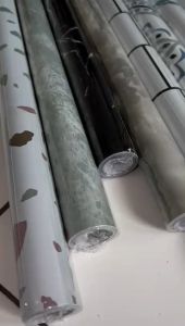 HT Paket Promo 60cm x 300cm (3 Meter) Sticker Dapur Anti Minyak Anti Panas Stiker Dinding Tembok Meja Tahan Panas Waterproff