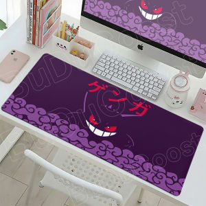 Bandai | Pokemon Gengar Laptop Table Decoration Carpet XXL HD Printing Cartoon Keyboard Non-slip Rubber Mouse Mat Student Write Mausepads