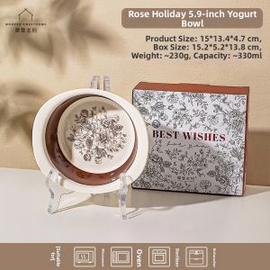 MODERN SWEETHOME | Aesthetic Underglaze Ceramic Bowl