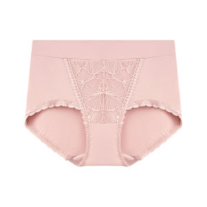 ManiForm | Comfortable Mid High Waist Lace Low Leg Cotton Lining Panties