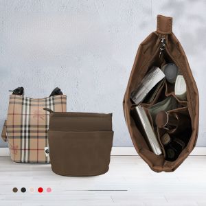 กระเป๋าถัง Burberry Horse ซิป กระเป๋าเก็บของด้านใน เครื่องมือจัดเก็บในครัวเรือนสีบริสุทธิ์ รูปทรงลูกบาศก์ กระเป๋าเก็บวัสดุอื่น ๆ