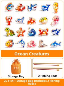 TONGMUXING | Early Education Intelligence Development Fishing Toy