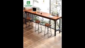 (Surabaya) Meja Bar Meja Cafe Besi Meja Makan Minimalis Meja Bar Panjang Sempit Meja Dapur Meja Kopi
